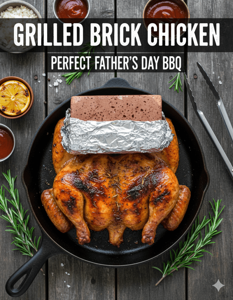 Grilled Brick Chicken