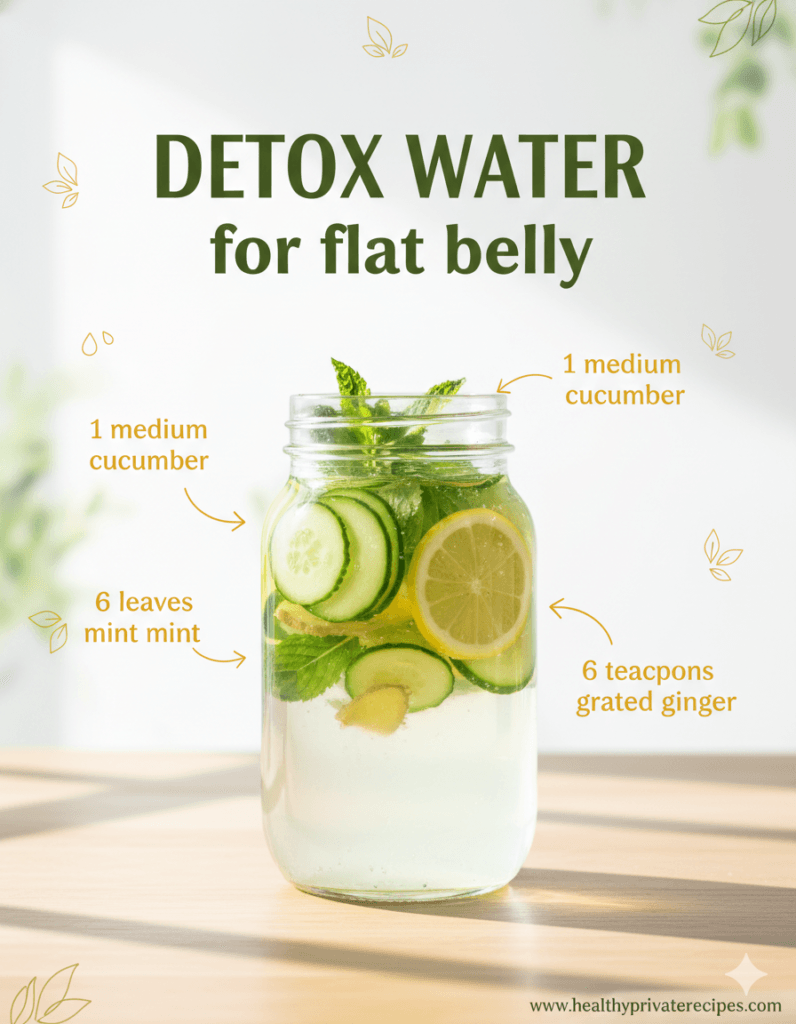 Cucumber Detox Water for Weight Loss
