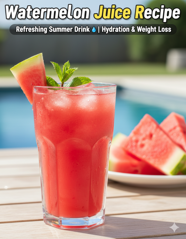 Watermelon Juice Recipe